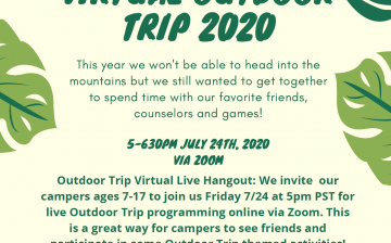 Virtual Outdoor Trip 2020