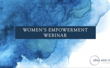 Women’s Empowerment Webinar